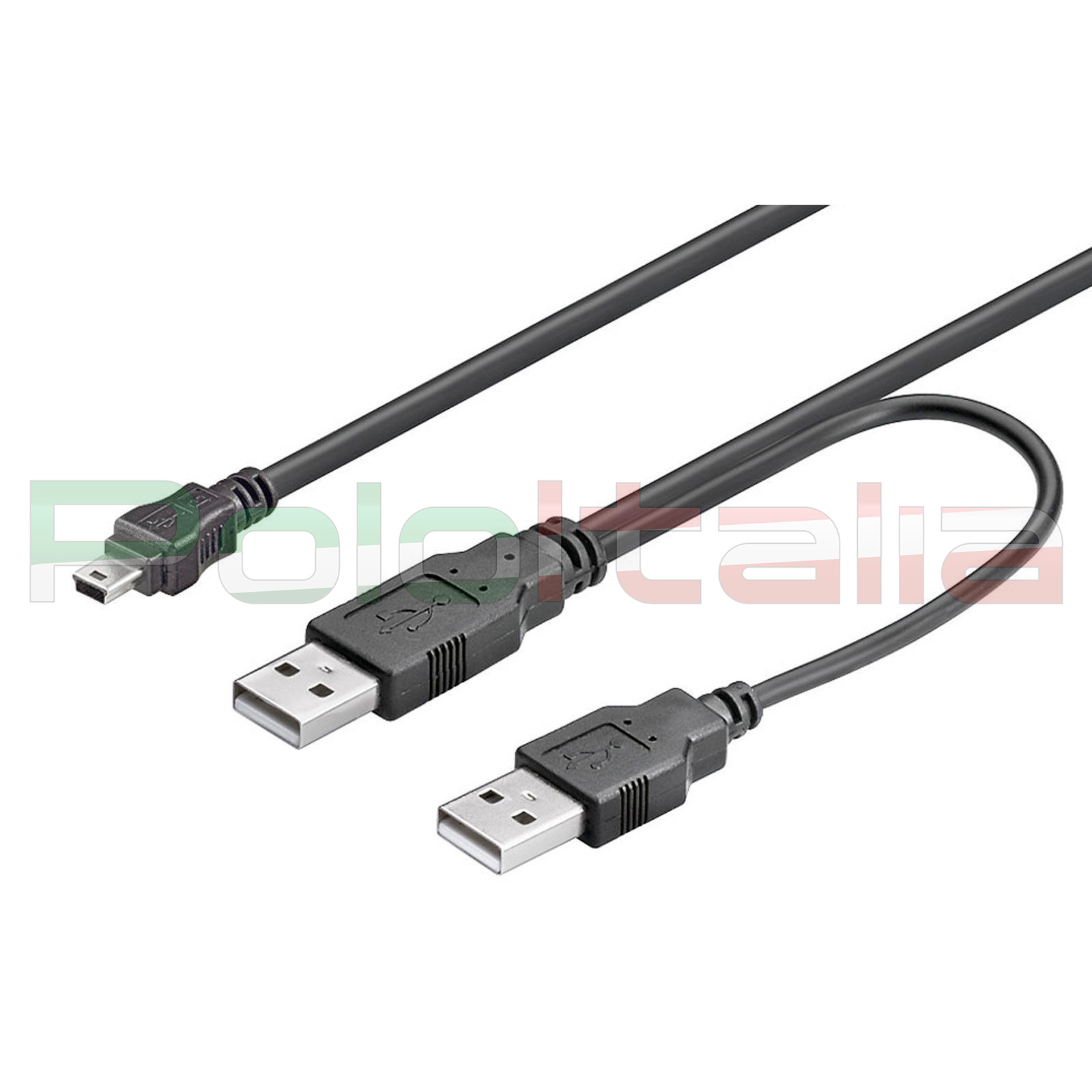 Cavo USB 2.0 E Cavo USB Di Alta Qualà Cavo Adattatore Doppio Splter Cavo Di Prolunga Di Alimentazione Da Femmina A USB 2 Maschio Da Uno A Due - Foto 3