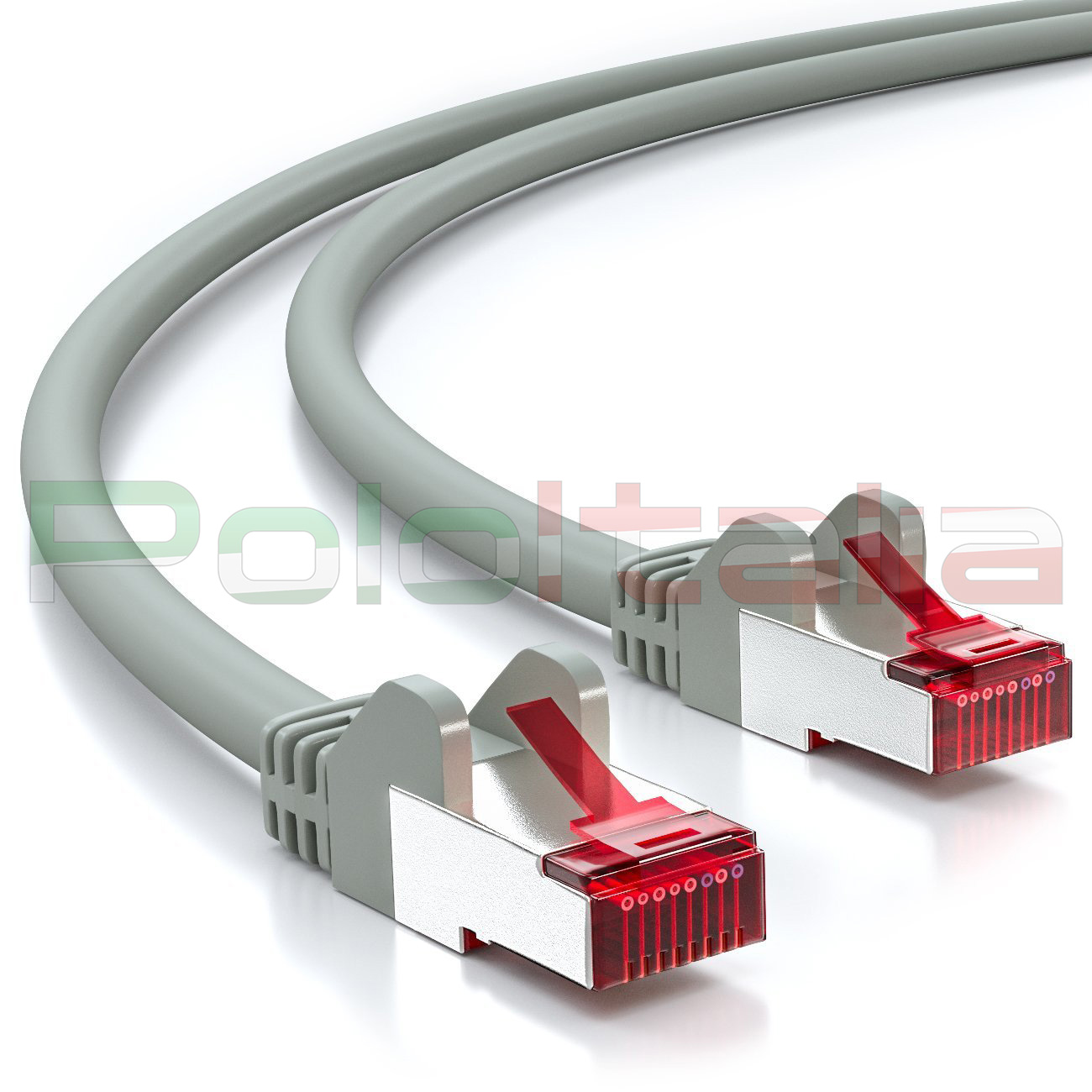 Adattatore Ethernet RJ45 Maschio-Femmina Schermato Per Cat6/Cat5