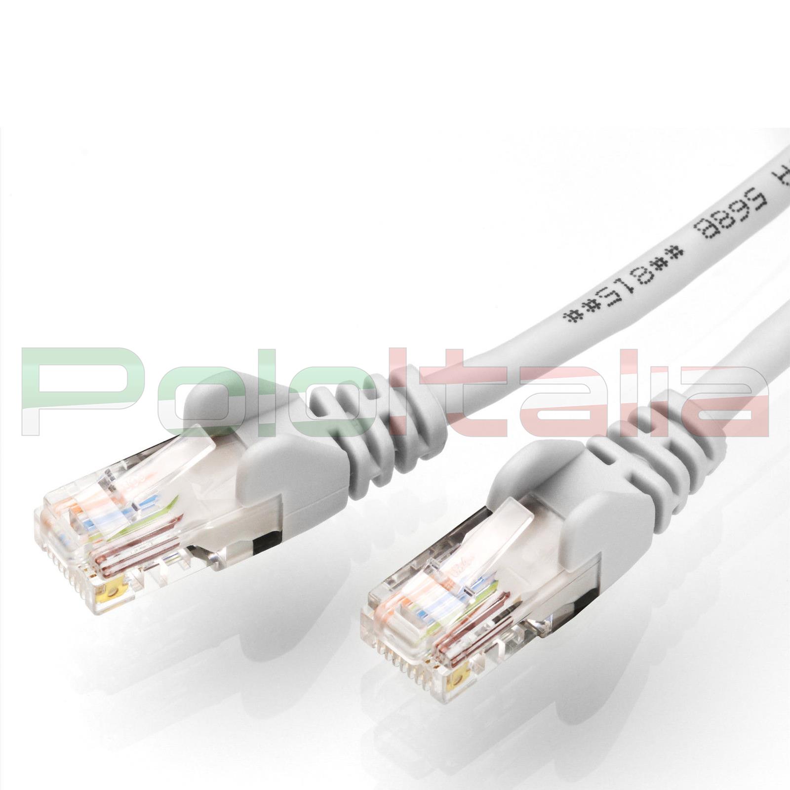10m cable ethernet lan cat.5e u/utp rj45 for pc modem adsl router | eBay