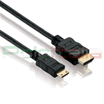 Cavo HDMI 1.4 with Ethernet 3D Full HD 4K Tipo A Maschio / MINI Tipo C Maschio