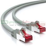 Cavo di RETE Ethernet RJ45 Schermato S/FTP Cat. 6 in CU (rame)