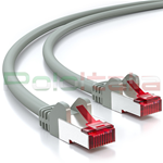 1 Metro Cavo di RETE Ethernet RJ45 Schermato S/FTP Cat. 6 in CU (rame)