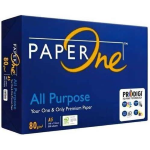 1x Risma da 500 Fogli di Carta A5 PaperOne All Purpose 80gr Blu | per Ricette mediche, Farmacia, Stampante, Fotocopie