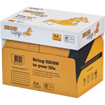 5x Risma da 500 Fogli di Carta A4 EKON 75gr per Stampante Ufficio Fotocopie