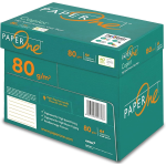 5x Risma da 500 Fogli di Carta A4 PaperOne 80gr Verde | per Stampante Ufficio Fotocopie