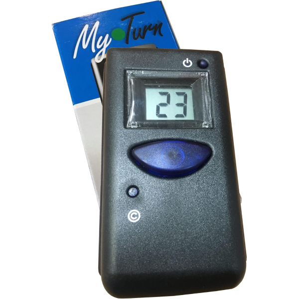 Radiocomando MY TURN mod. VT2 con display per avanzamento numerico del sistema Eliminacode Display Led Visore a 2 cifre